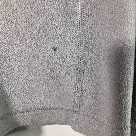 Mens Patagonia Micro D Fleece Full Zip Jacket Gray XS Polyester Flaw - Picture 10 of 11